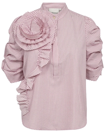 Gossia - ZabinaGo Bluse - Blue Stripes